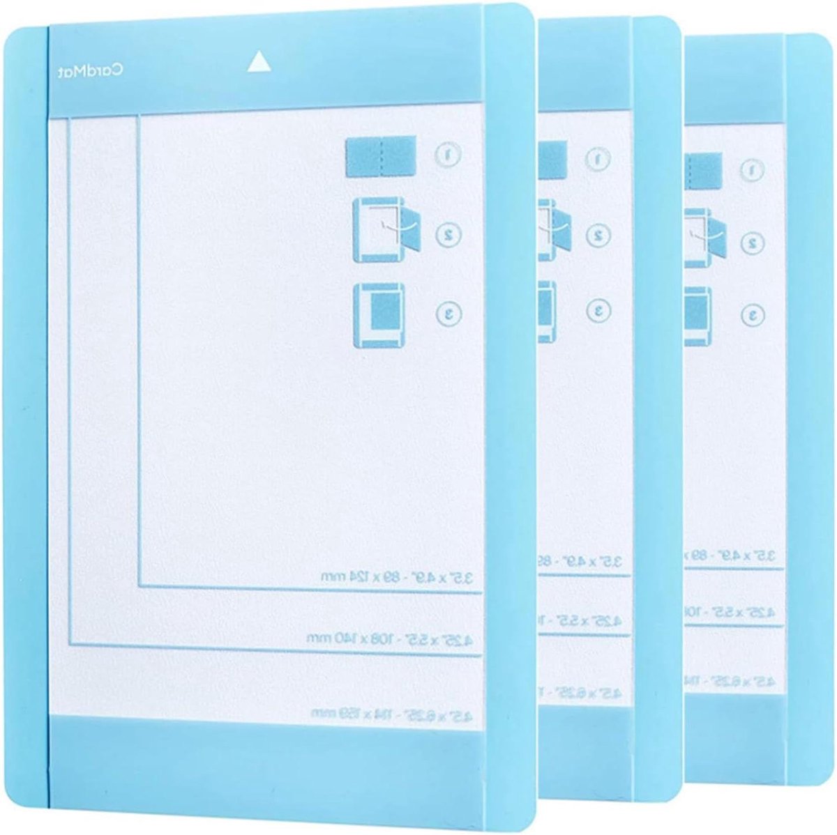 Zeynomax - Set van 3 zelfherstellende snijmatten voor knutselen en scrapbooking - snijplank en kaartmat voor projecten