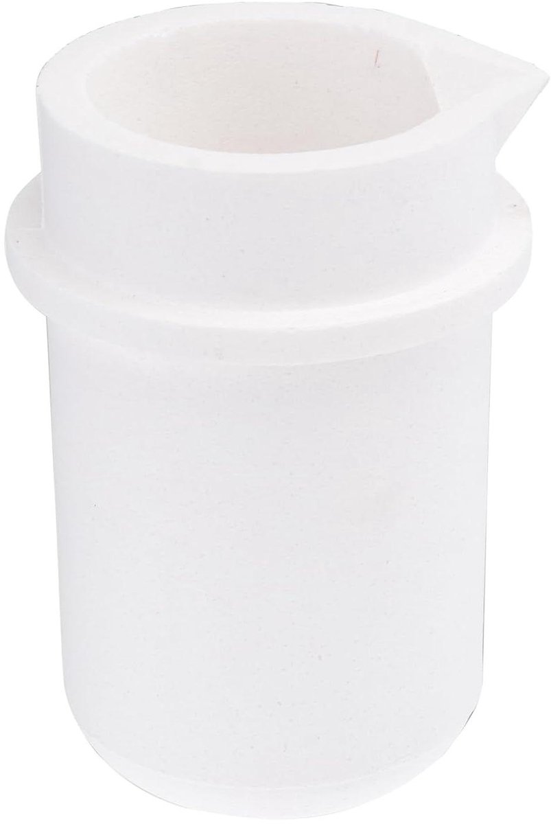 Zeynomax - Smeltkroes voor Gouden Gieten van Silicium Carbide en Grafiet - Keramische Smeltkroes voor Witte Boiler Apparatuur met 1 St - Duurzame Smeltkroes voor Precisie Gieten.