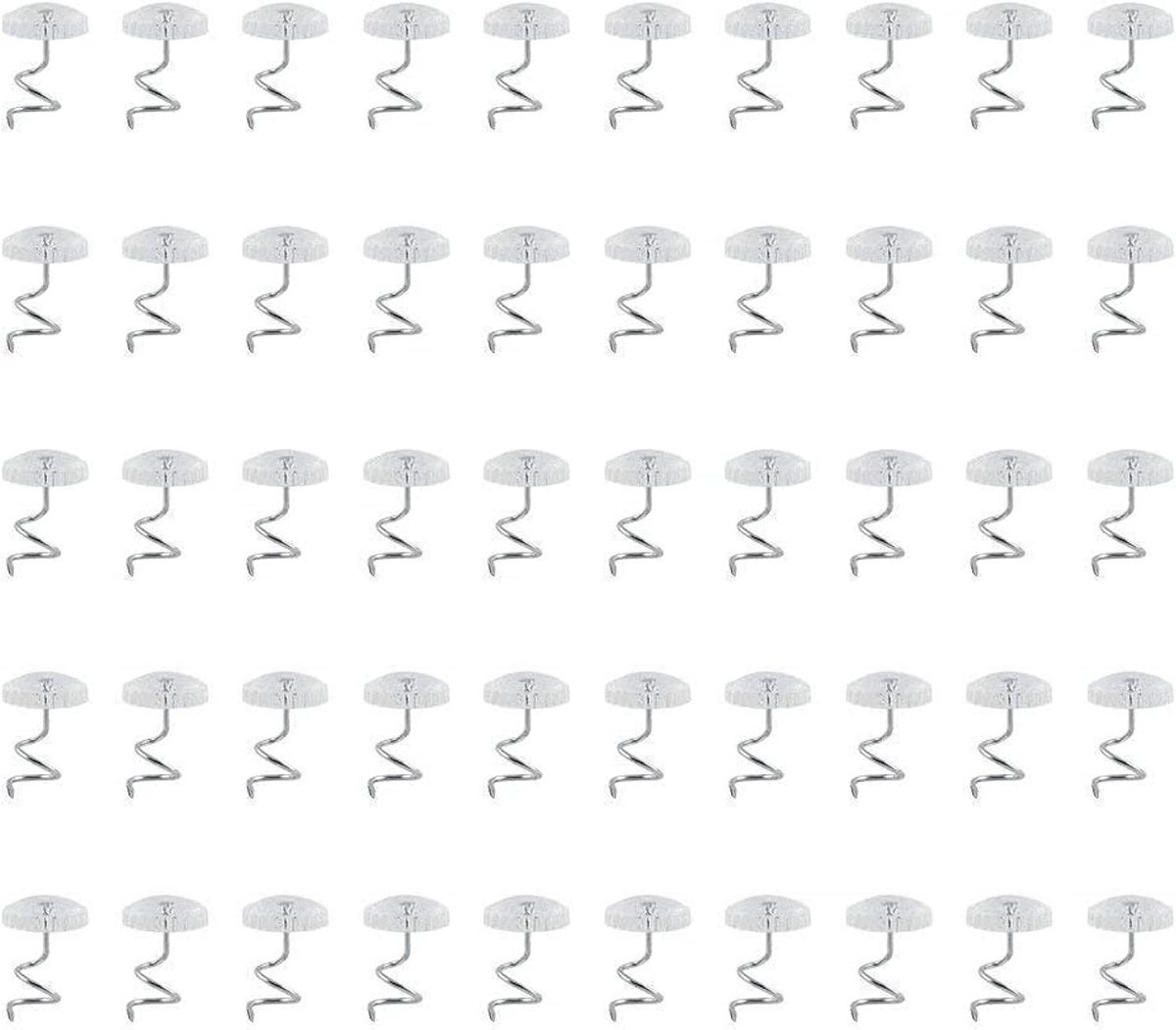   - Spiraalnagels voor bank - Twist pins 50 stuks - Vaste pen - Gedraaide pennen voor bank stoel