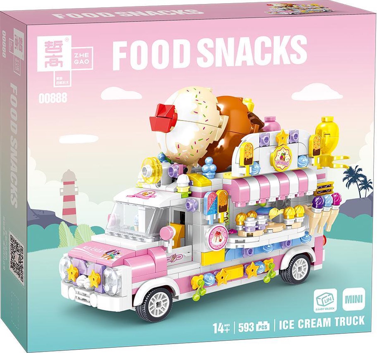 Bouwset IJsjeswagen ( 593-delig )