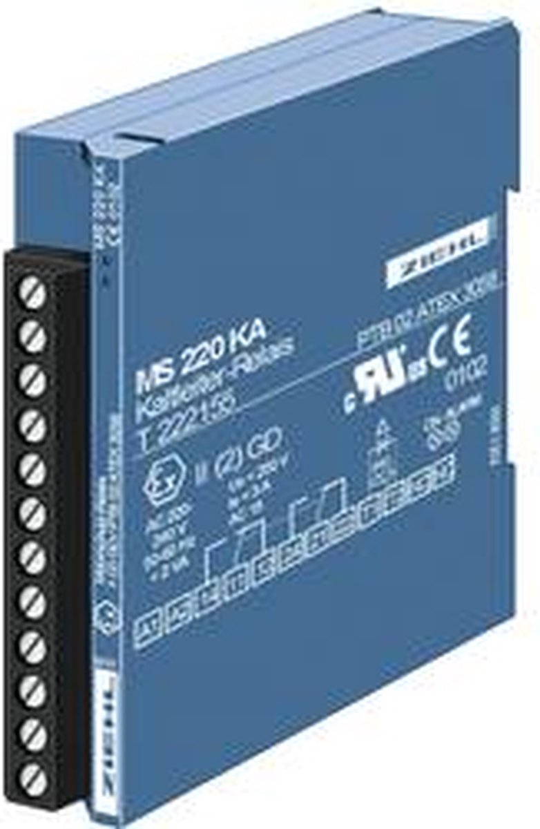   MSR 220 KA Omschakelrichting apparaat Aantal relaisuitgangen: 2