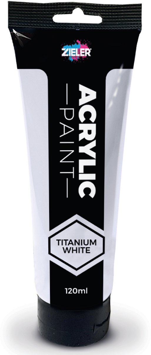 Zieler Acrylverf 120Ml Titanium White