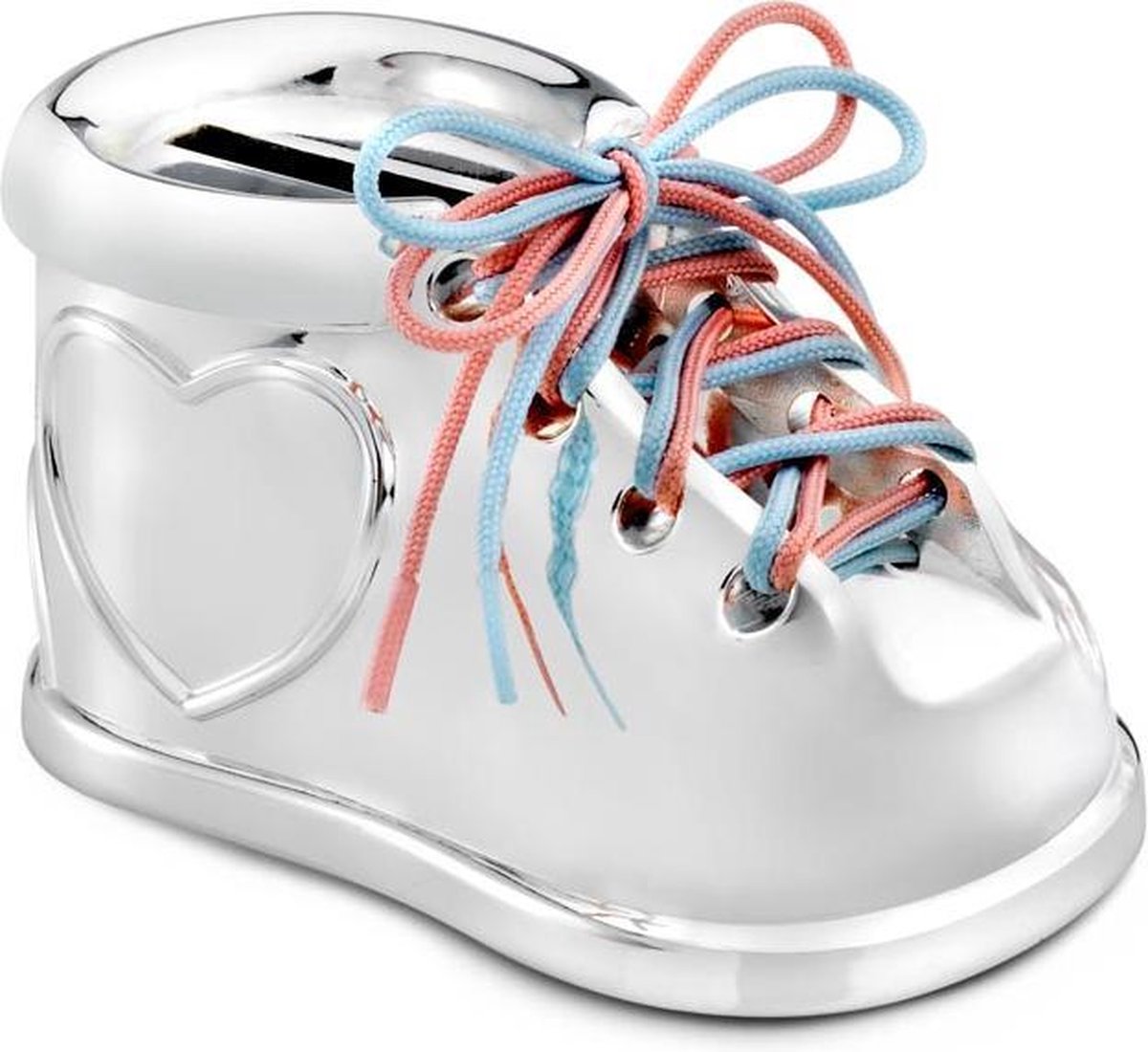   spaarpot schoen met NAAMGRAVURE