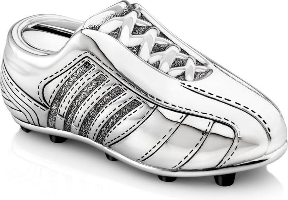   spaarpot voetbalschoen met NAAMGRAVURE