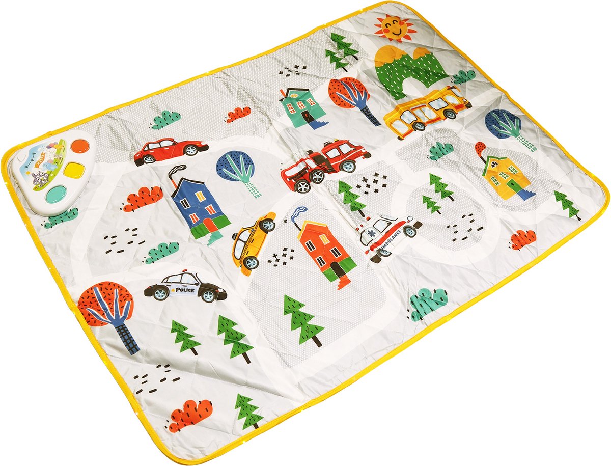 Zoem - Baby - Speelkleed - Muziek - Lichtjes - Piano - Baby fitness - Kraamvisite - Kraam cadeau