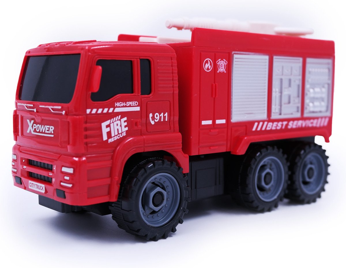 Zoem - Demonteerbare Brandweerwagen - Brandweerauto - Speelgoed