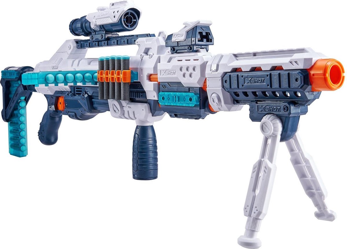 X-Shot Excel Regenerator Blaster - Zuru gun met 48 pijlen en 2 magazijnen fast reload
