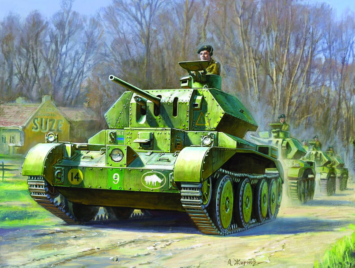 Zvezda - British Tank Mr Iv Crusader (Zve6227)