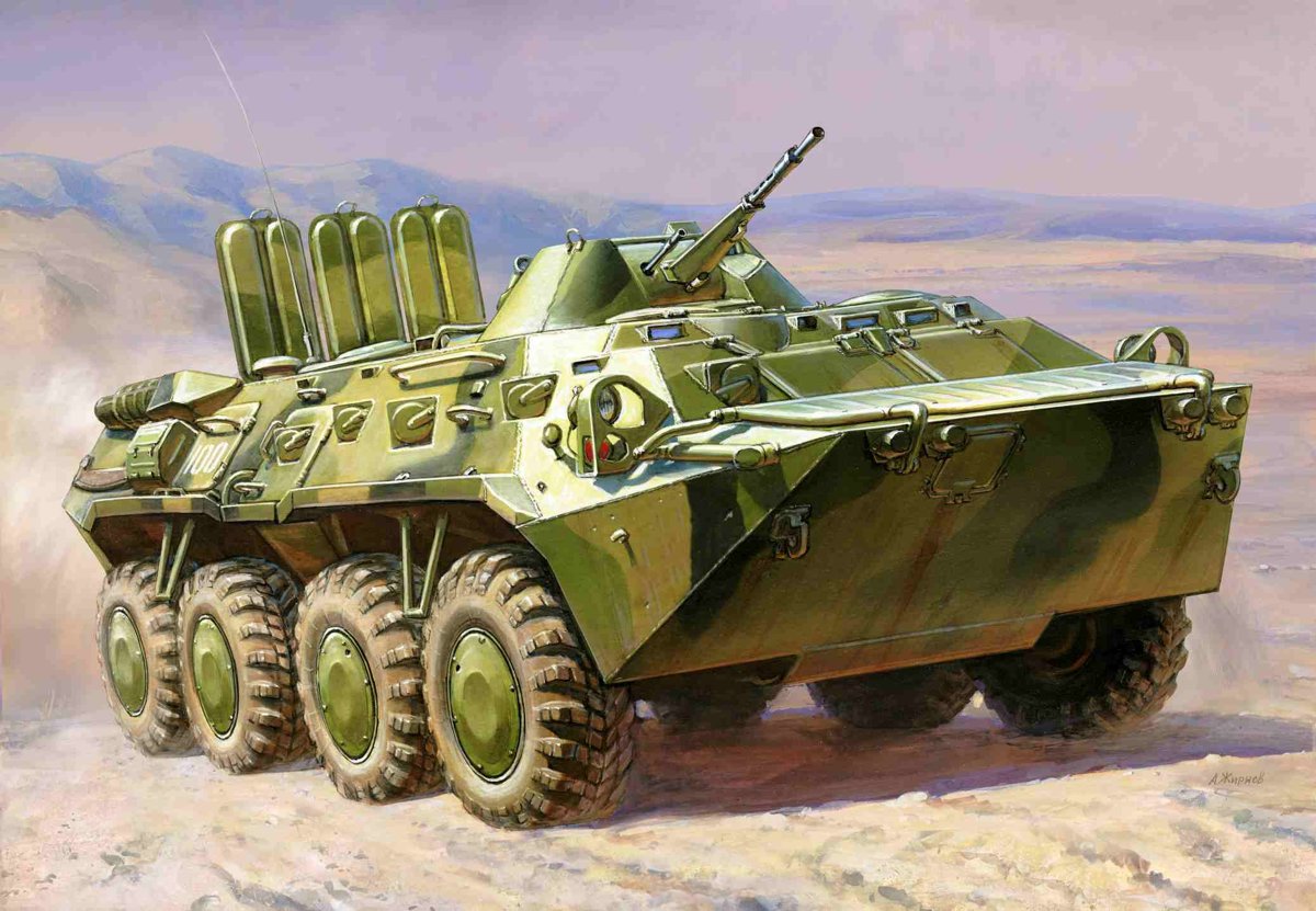 Zvezda - Btr-80 (Zve7401)