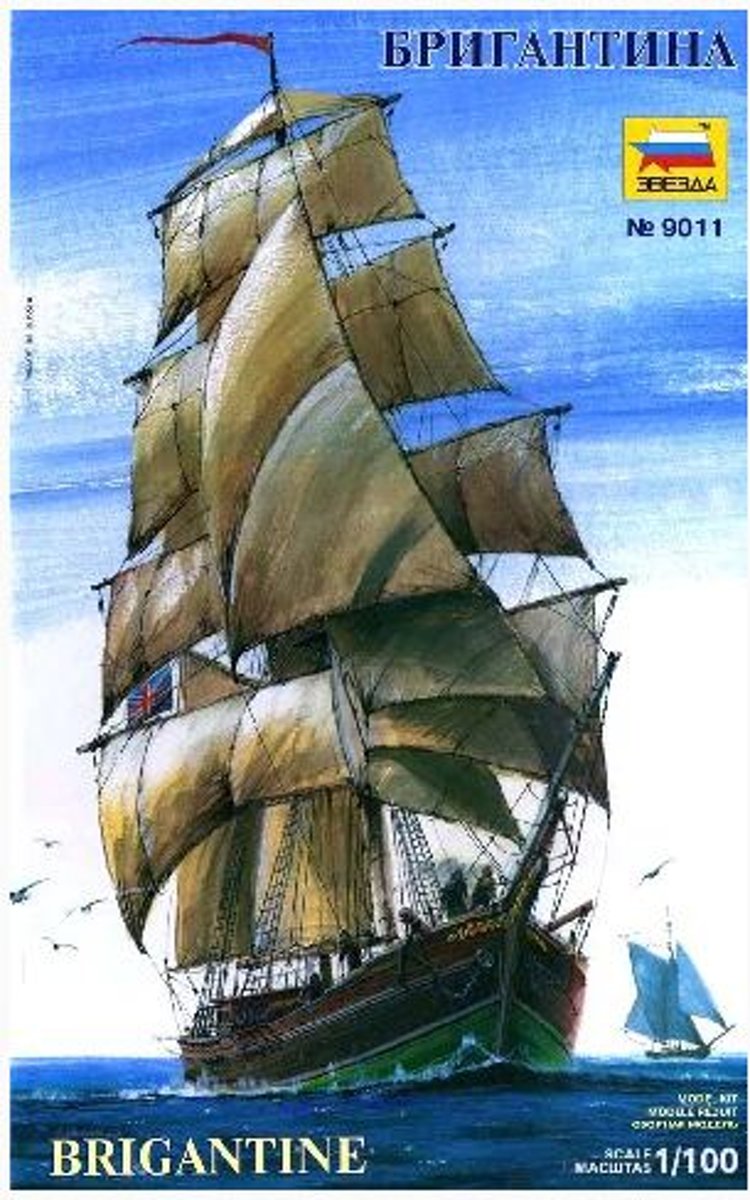 Zvezda - English Brigantine (Rr) (4/19) * (Zve9011)