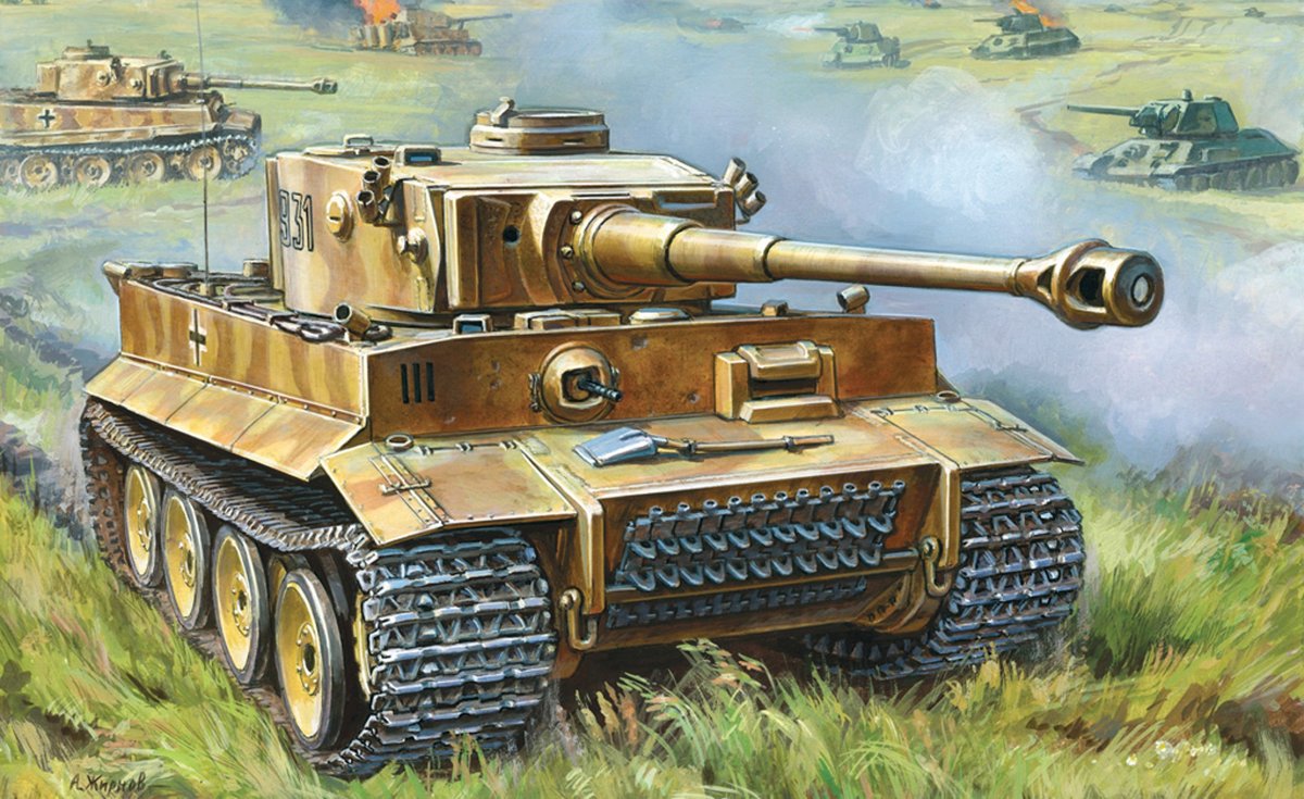 Zvezda Tiger I Early Ausf. E (Kursk)