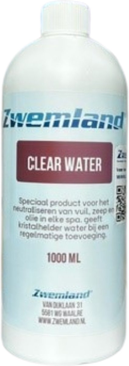 Zwemland Clear Water 1 Liter