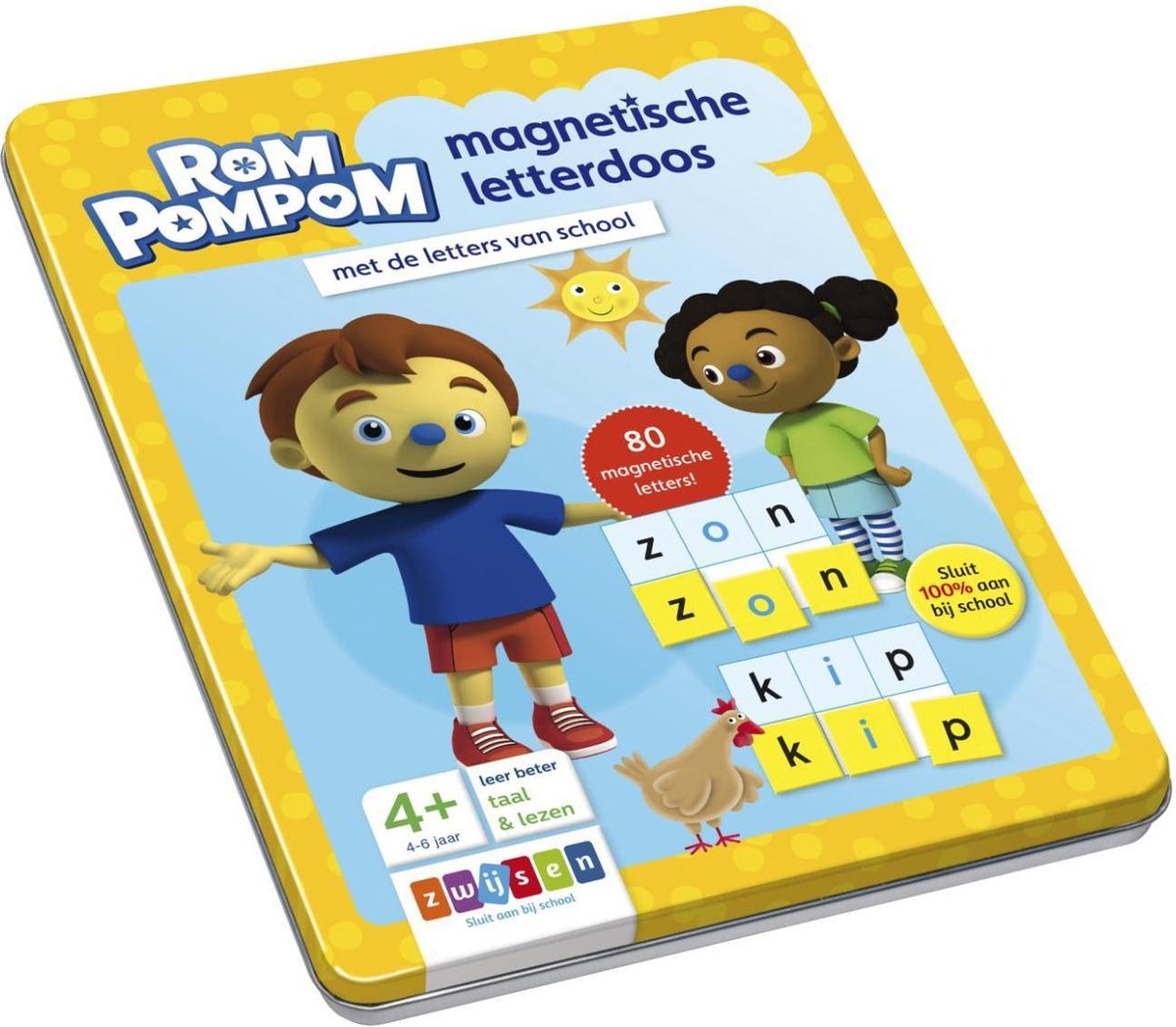 Rompompom - Rompompom magnetische letterdoos