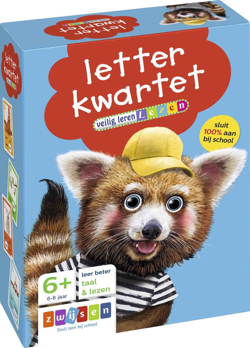 Veilig leren lezen edutainment - Letterkwartet Veilig leren lezen