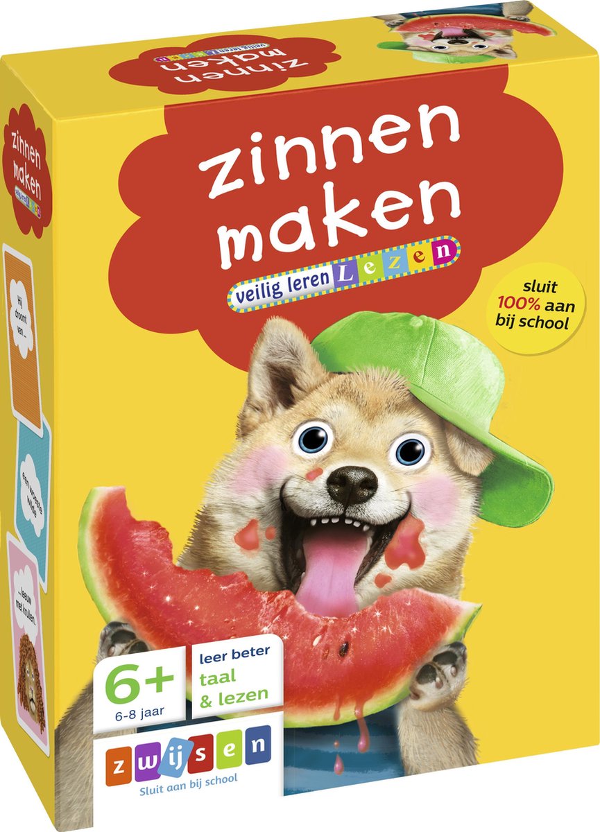 Veilig leren lezen edutainment - Zinnen maken Veilig leren lezen