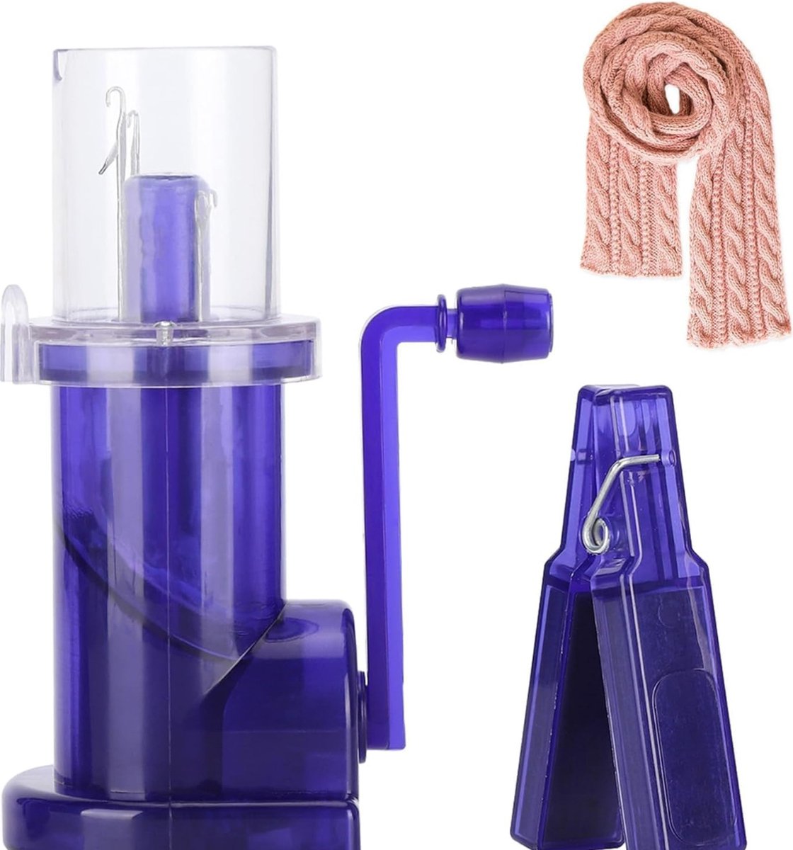 Zylo® Punnikmolen - Breimolen - Punniken Voor Kinderen - Voor Volwassenen - ‎15x10x6cm - Paars