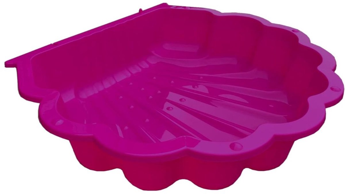 Zylo® Zandbak Schelp - Zand en Water Schelp - Zandbad - Roze - 86cm x 77cm x 18cm