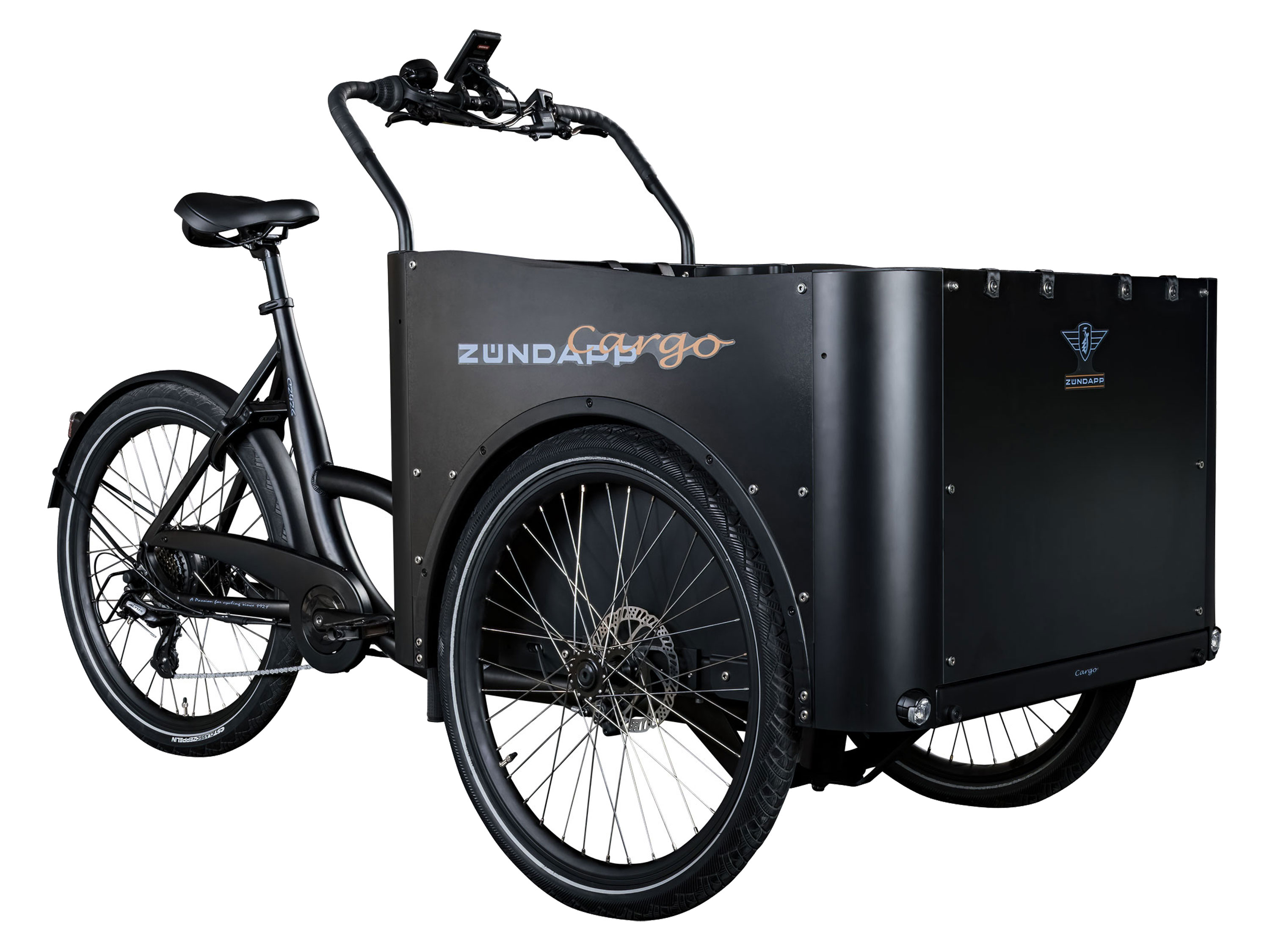 Zündapp Elektrische bakfiets (Zwart)