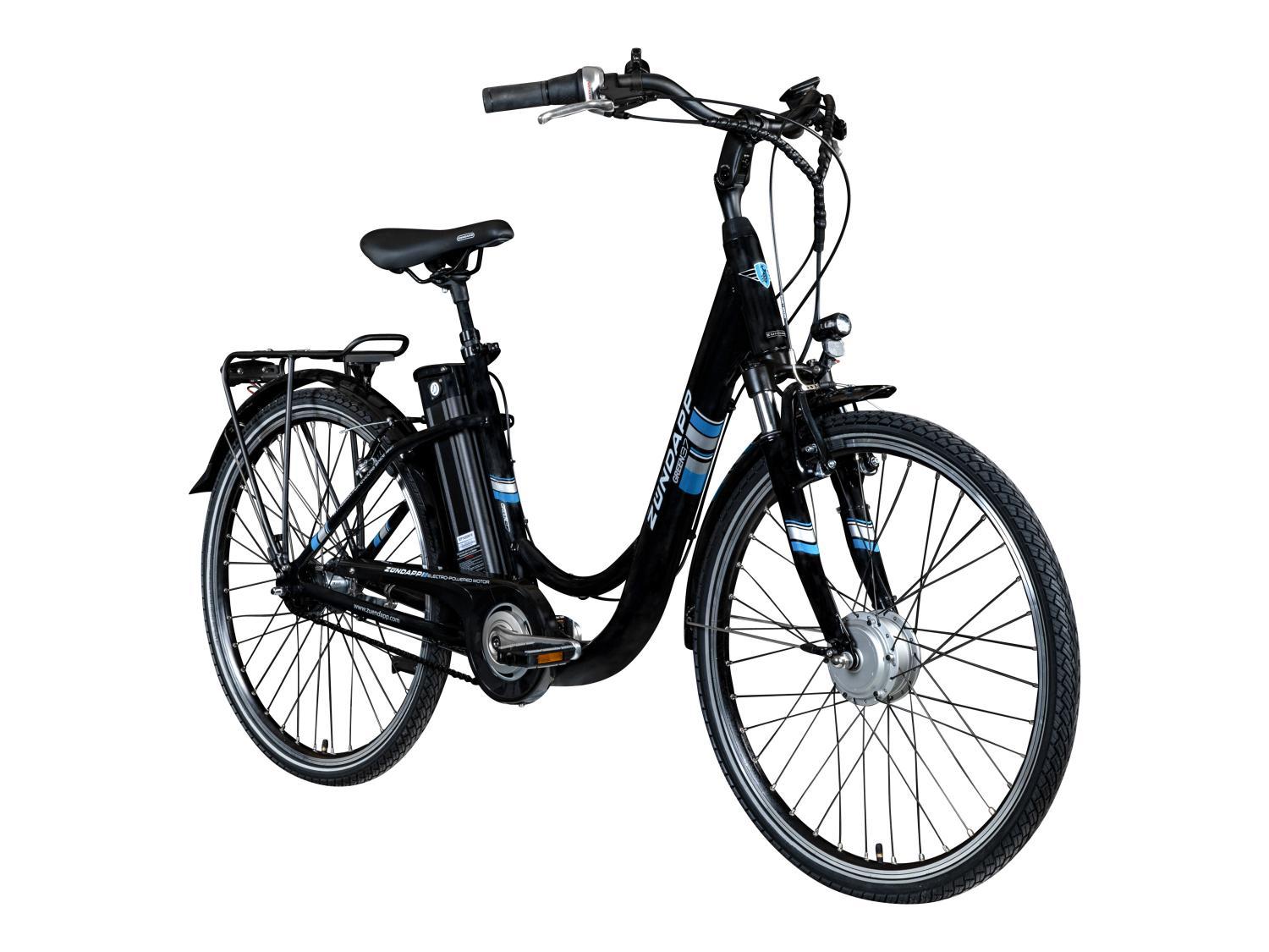 Zündapp Elektrische fiets City Green 3.7 (Zwart/blauw, 28\