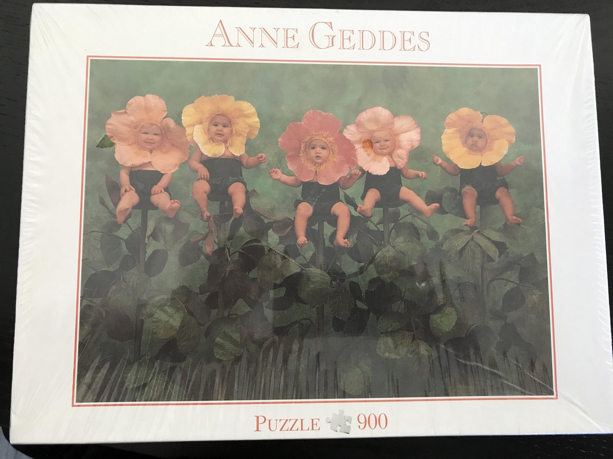 Anne Geddes - Puzzel - 900 stukjes - puzzle - bloemenkinderen - vrolijke bloemen met kinderen - babys