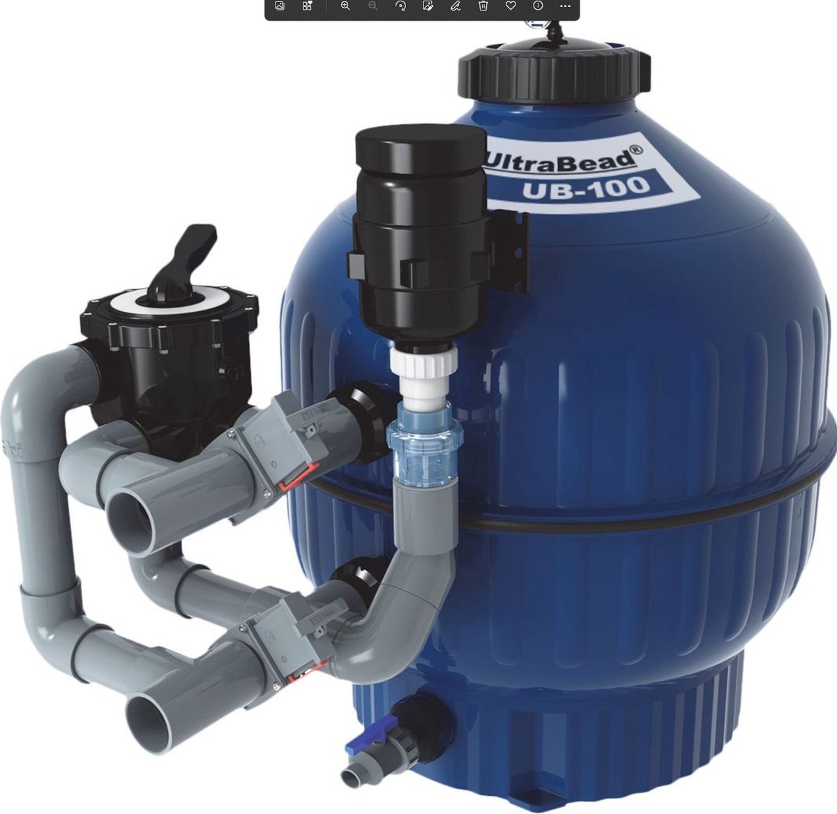 AquaForte Prime UltraBead filter UB60