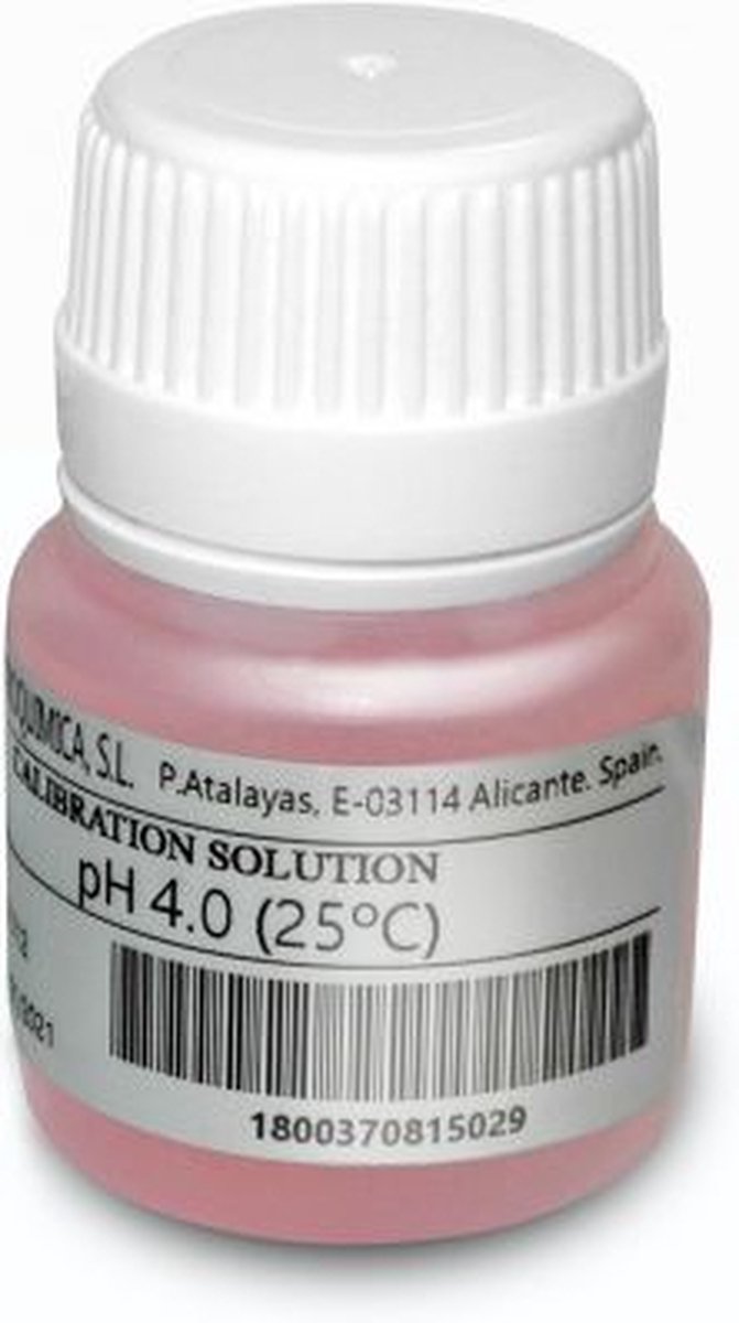 Kalibratievloeistof pH 4,0 Rood