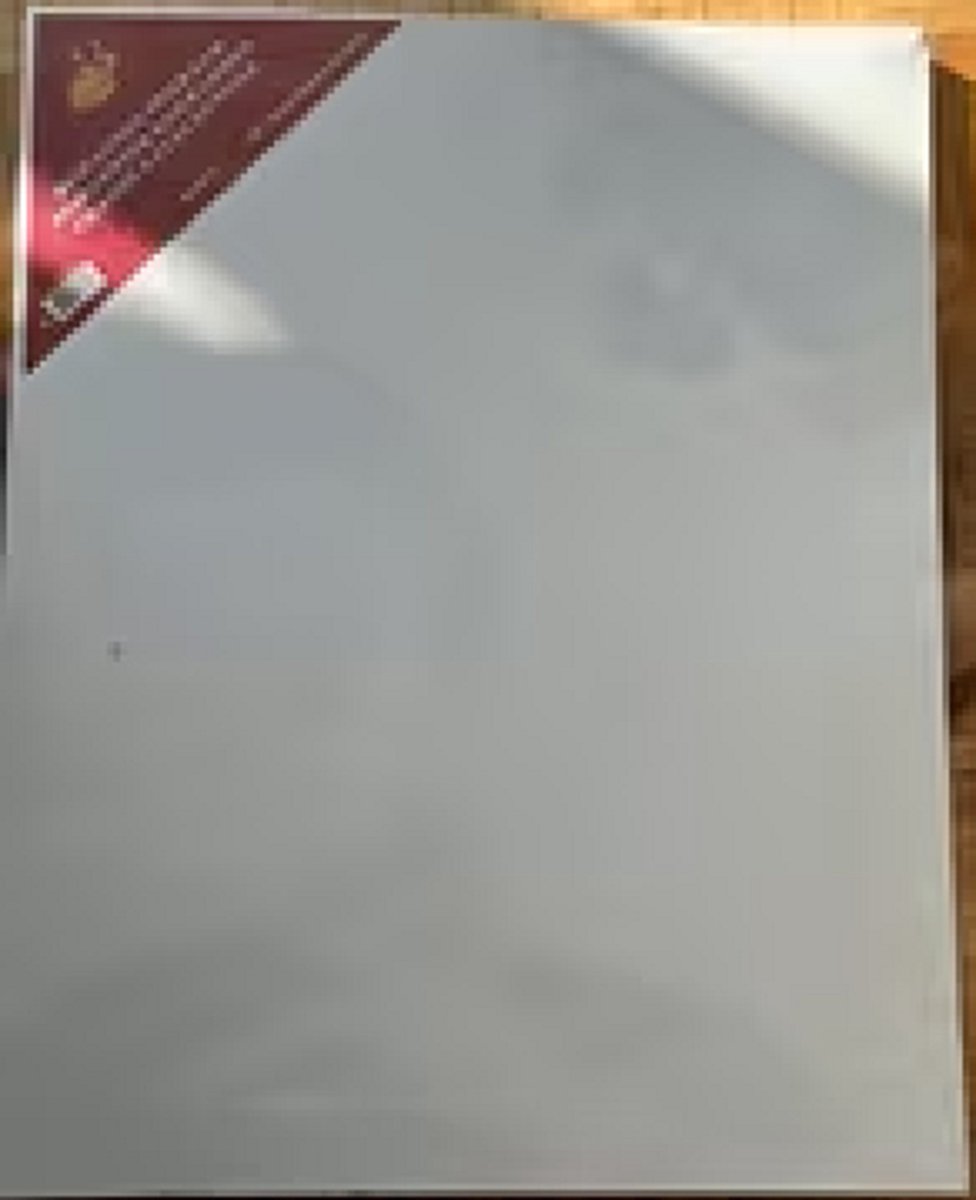 Bespannen spieraam 50x60 cm 100% Katoen - Canvas - ART & Design - Schildersdoek