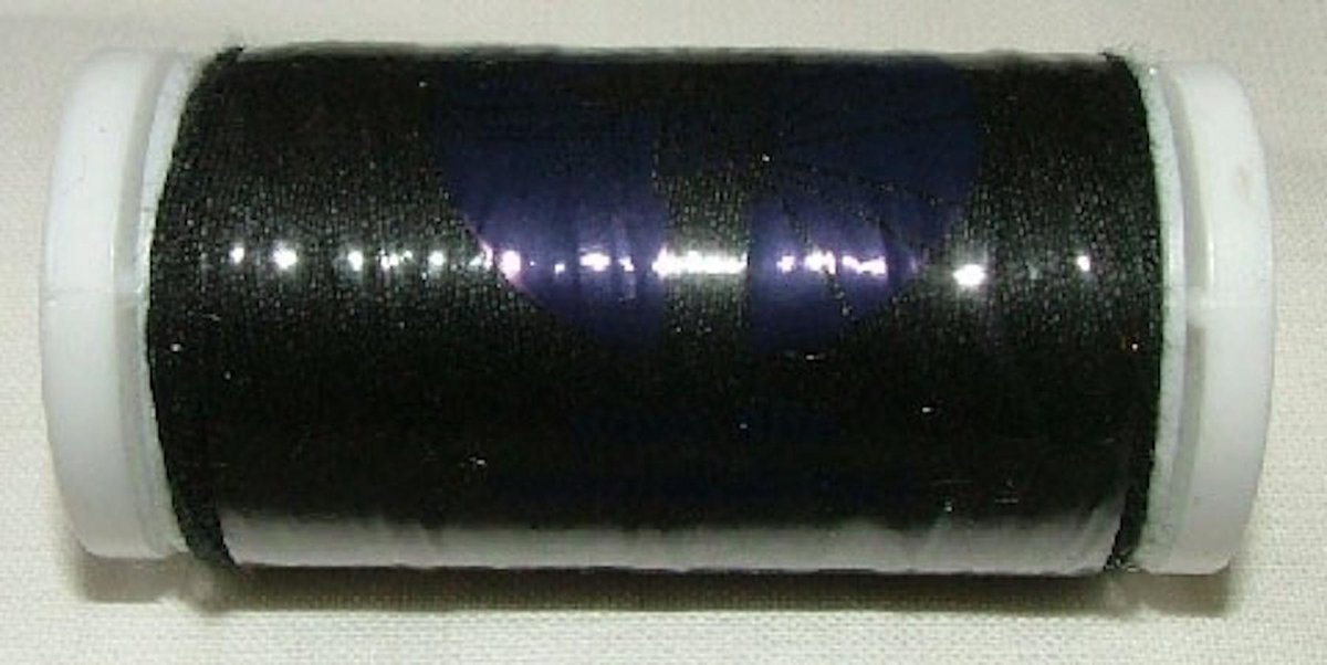 naaigaren zwart 1008 Artifil - 200 m - 100% polyester - garen voor alle naaimachines en stoffen