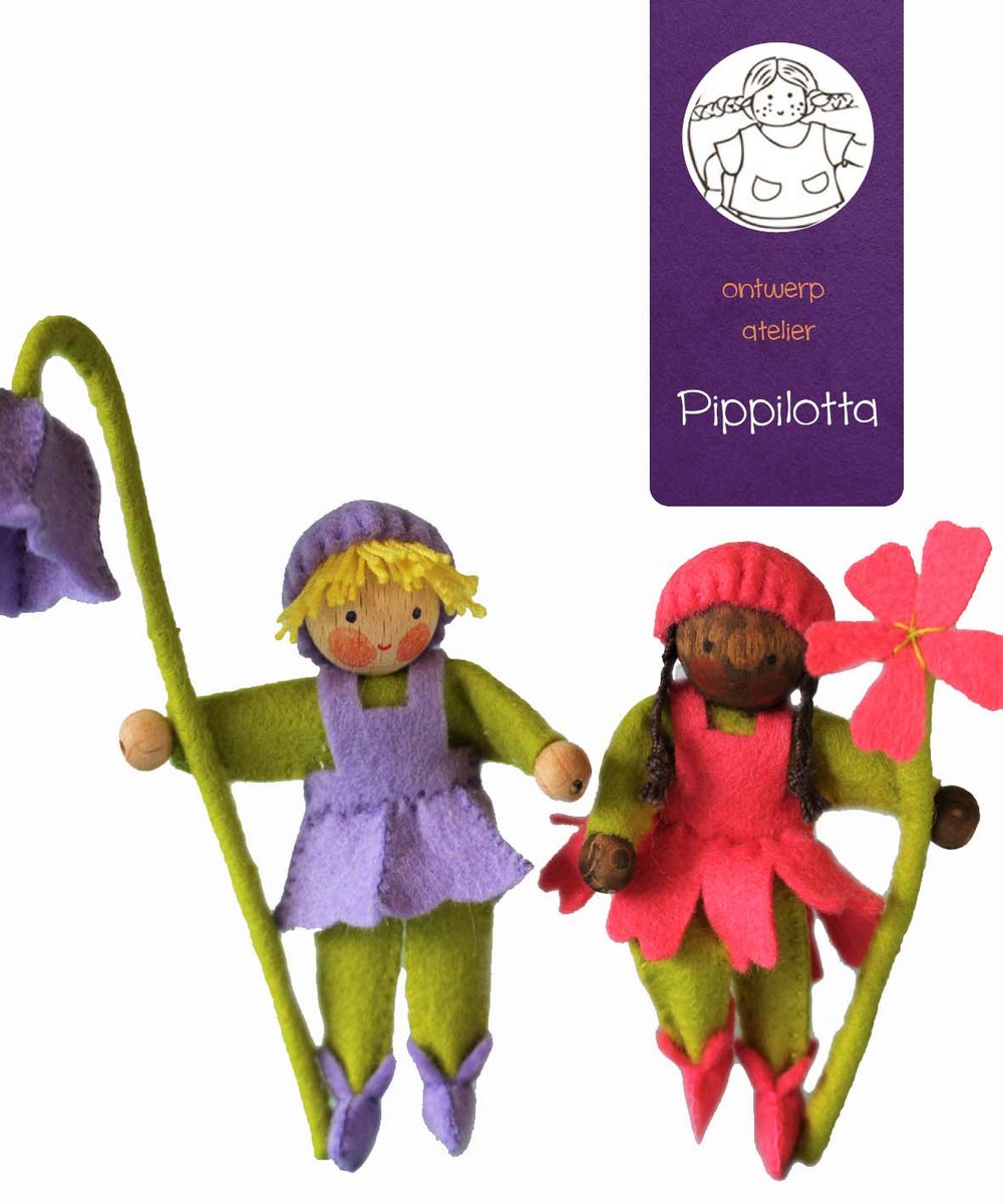 DIY wolviltpakket: Bloemenkinderen Kaasjeskruid en grasklokje