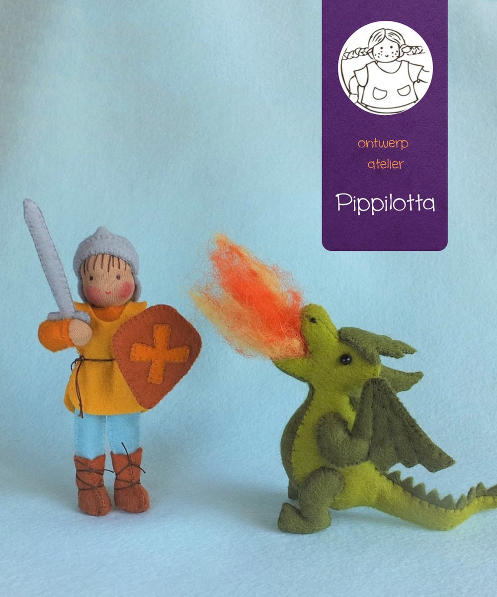 DIY wolviltpakket: Joris en de draak