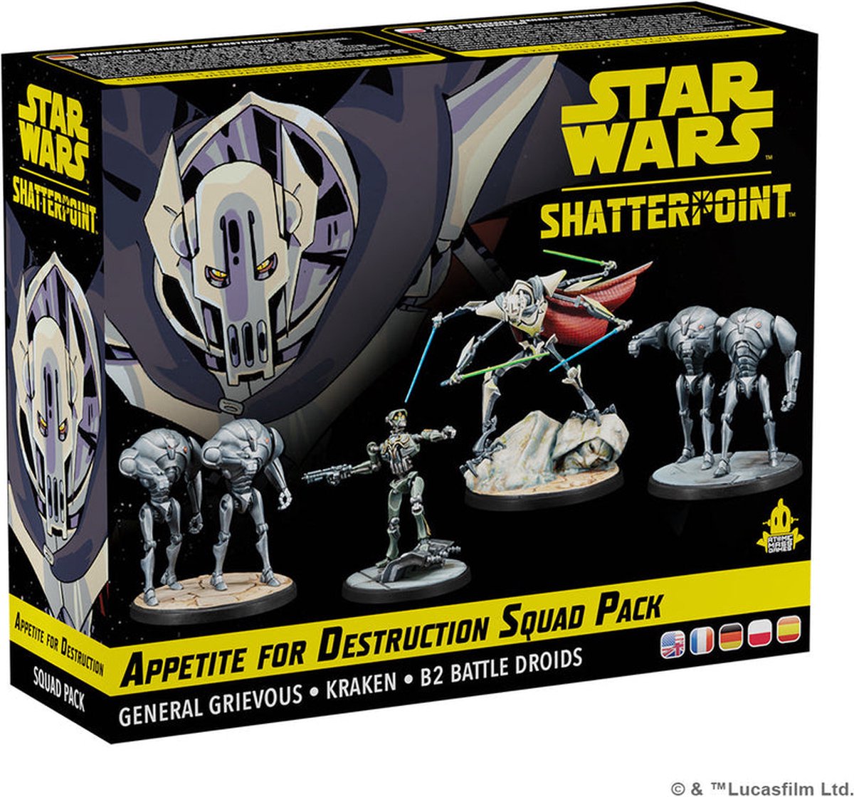 Star Wars Shatterpoint: General Grievous Squad Pack uitbreiding (ENG)