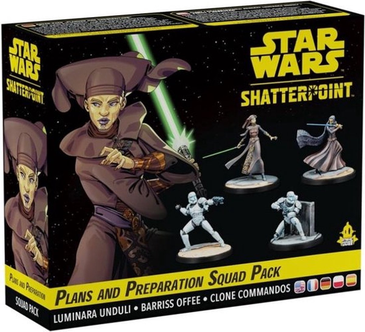 Star Wars Shatterpoint: General Luminara Unduli Squad Pack uitbreiding (ENG)