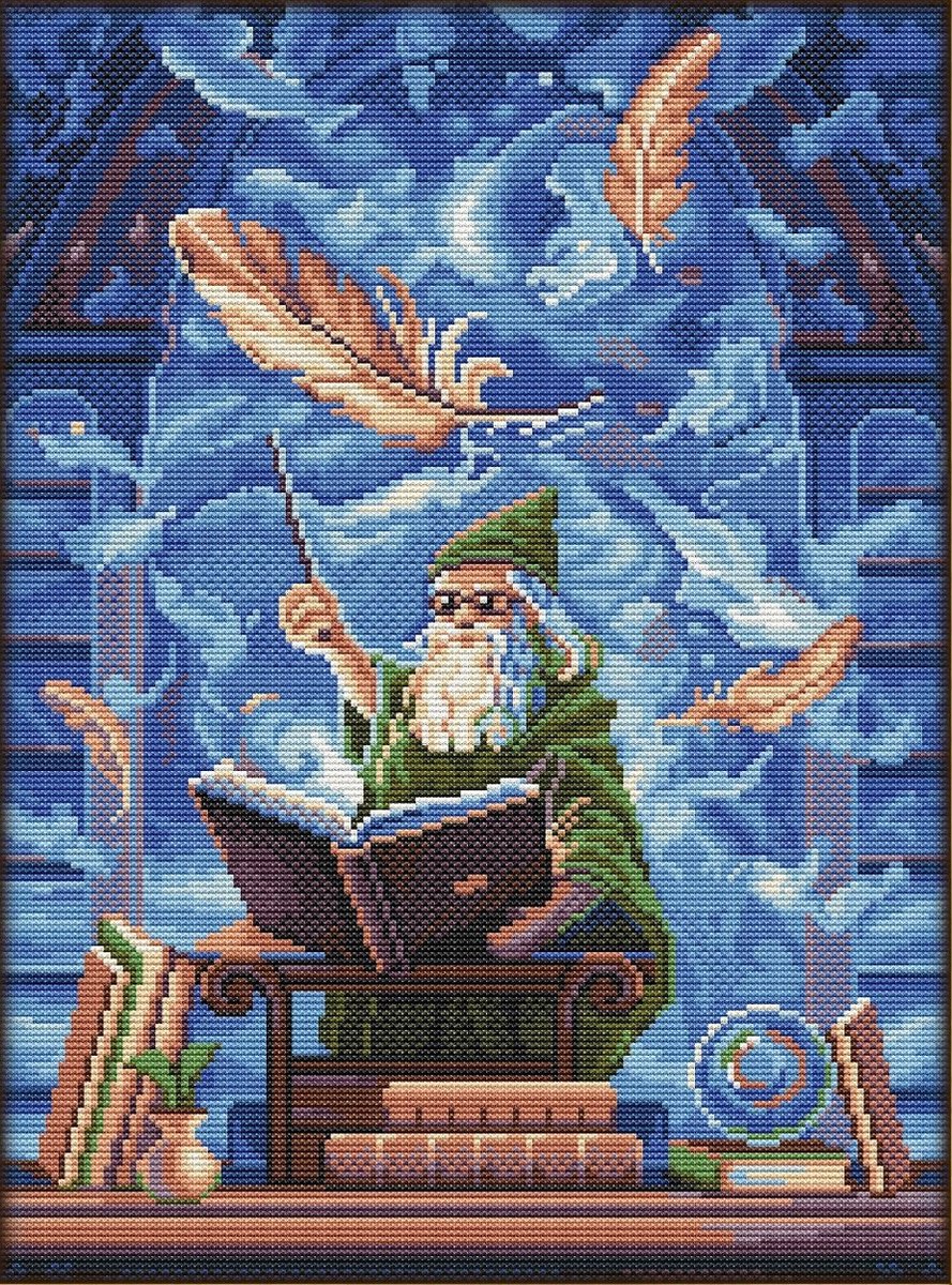 BORDUURPAKKET - Spreuken - full size cover - APS - telpatroon om zelf te borduren