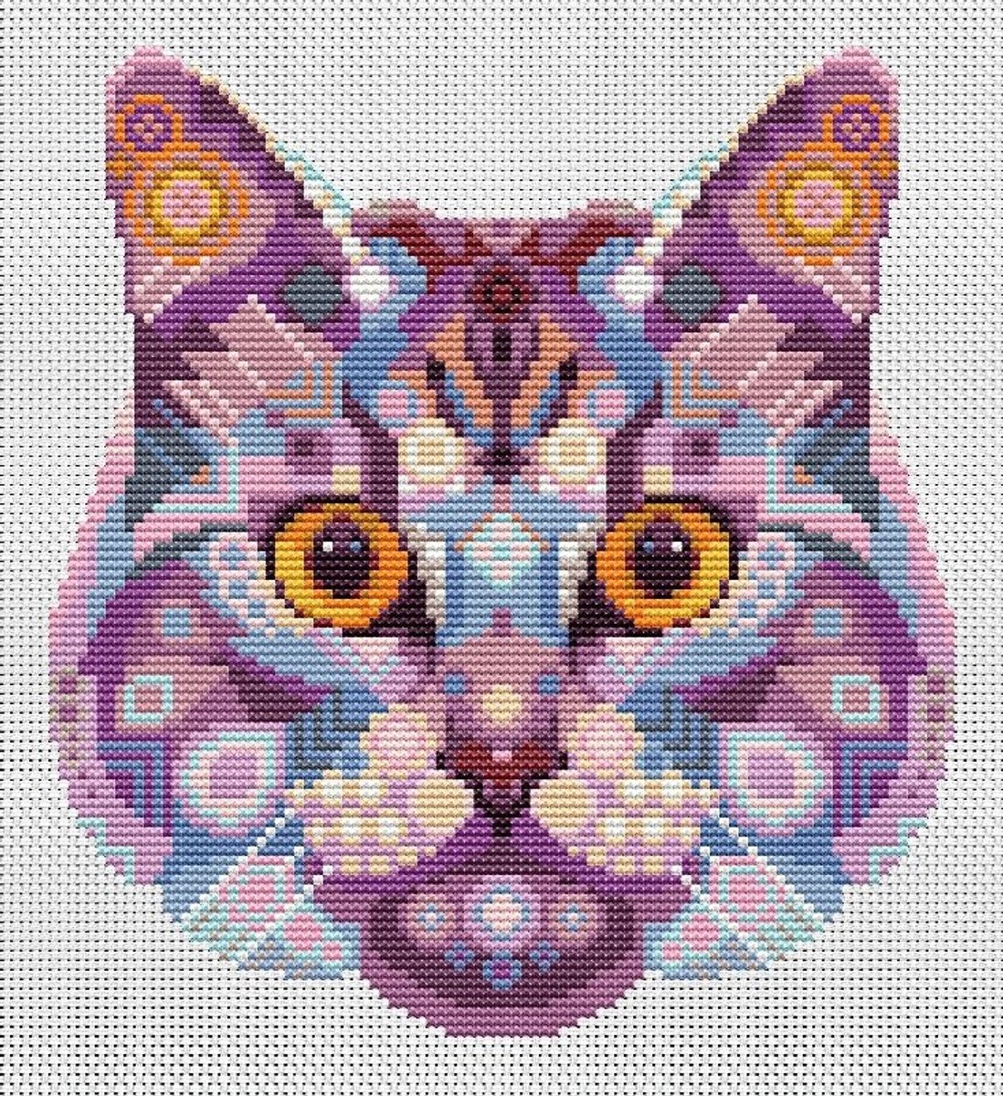 BORDUURPAKKET KAT - Manx - 2445 - Awesome Pattern Studio