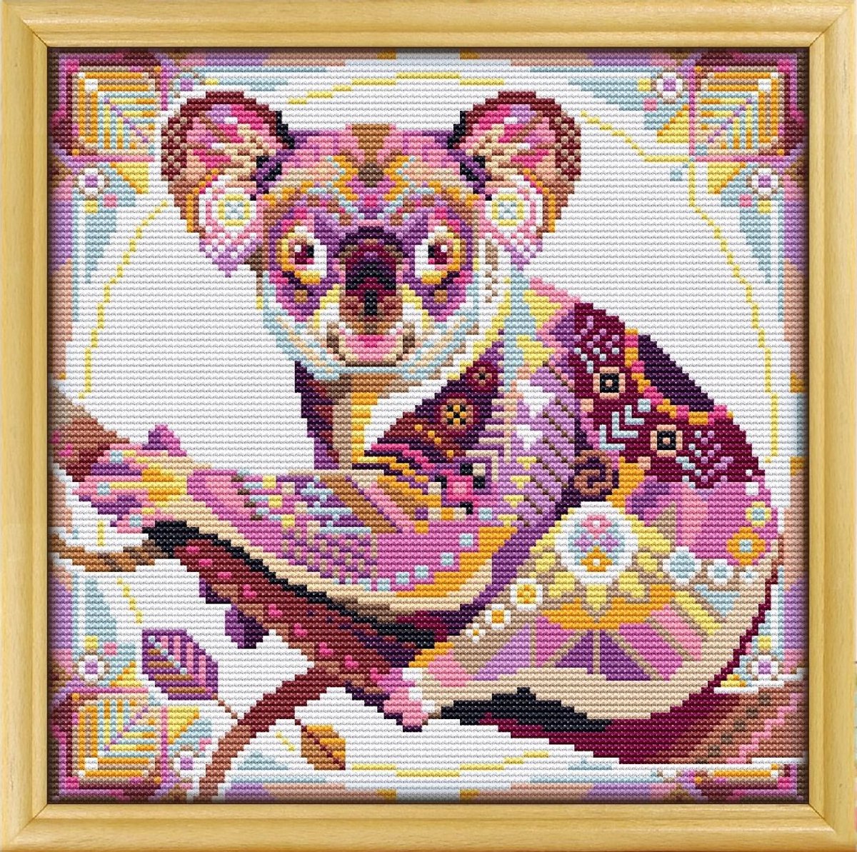 Borduurpakket Mandala Koala - 571-1 - Awesome Pattern Studio