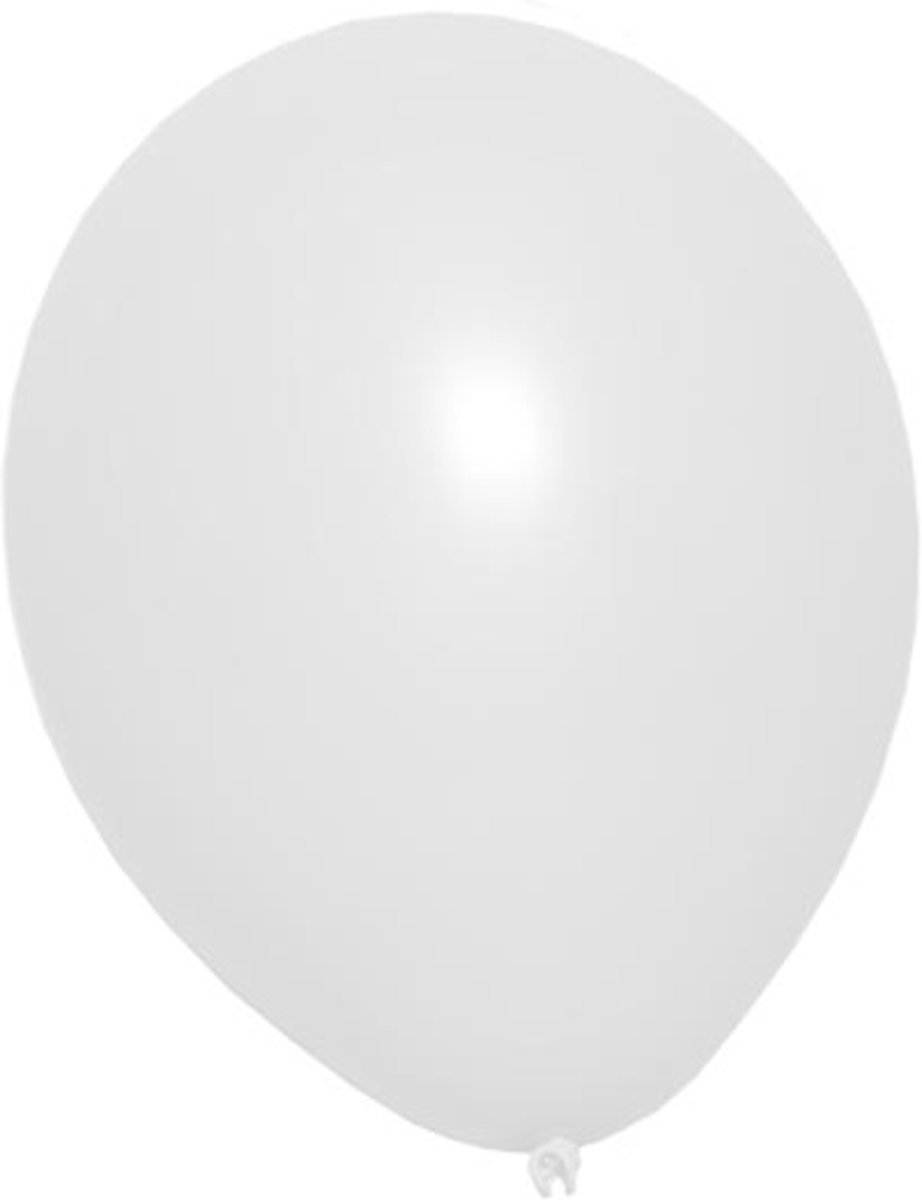 ballonnenparade 10 stuks Witte latex ballon 30 cm hoge kwaliteit