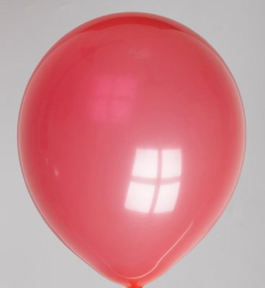 100 gewone ballonnen 30 cm rood