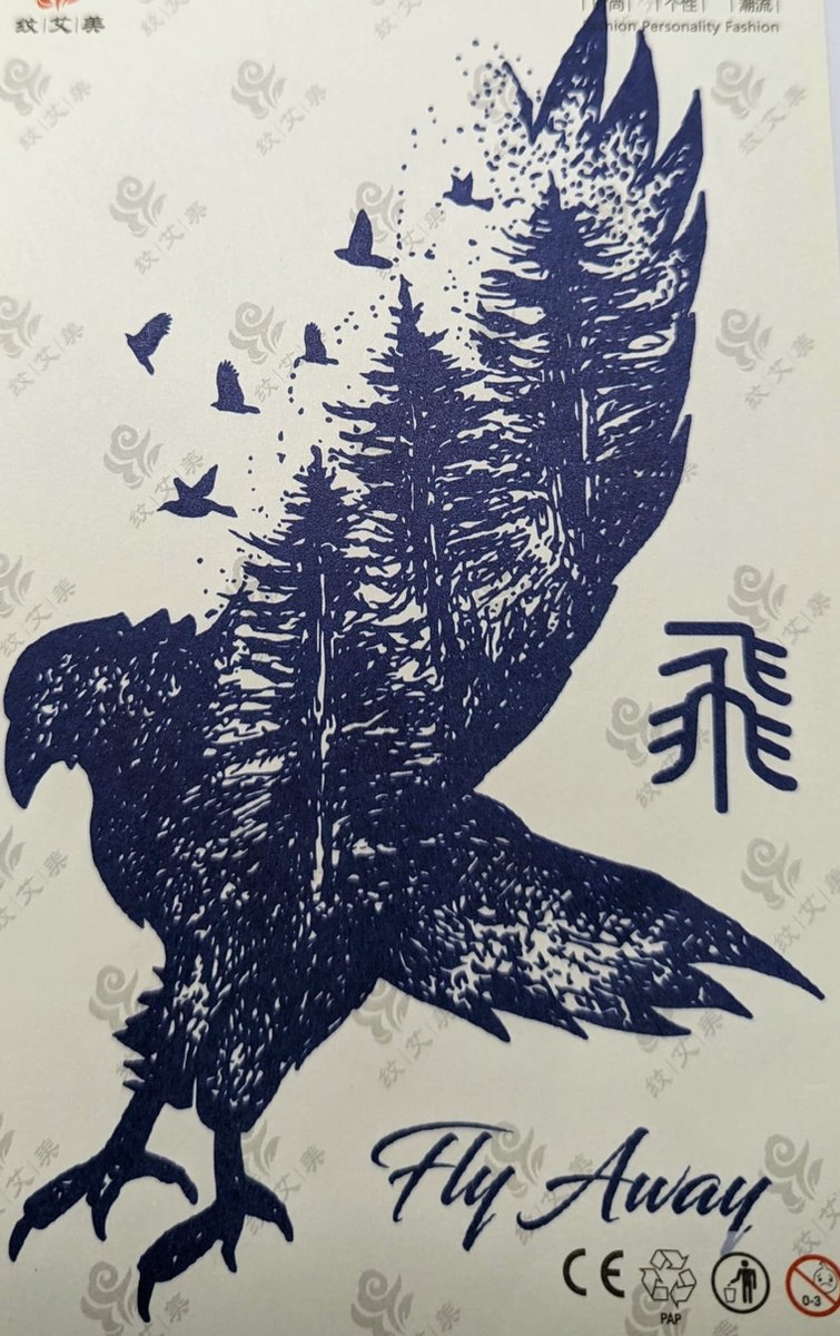 Semi-permanente tatoeage - Bijna original - Makkelijk in gebruik - Kool - Sexy - Waterbestendig - Mooie ontwerpen - Natuurlijk Veganistisch - Niet-toxisch – Duur tot 10 a 15 dagen - Door idereen te gebruiken.- 62