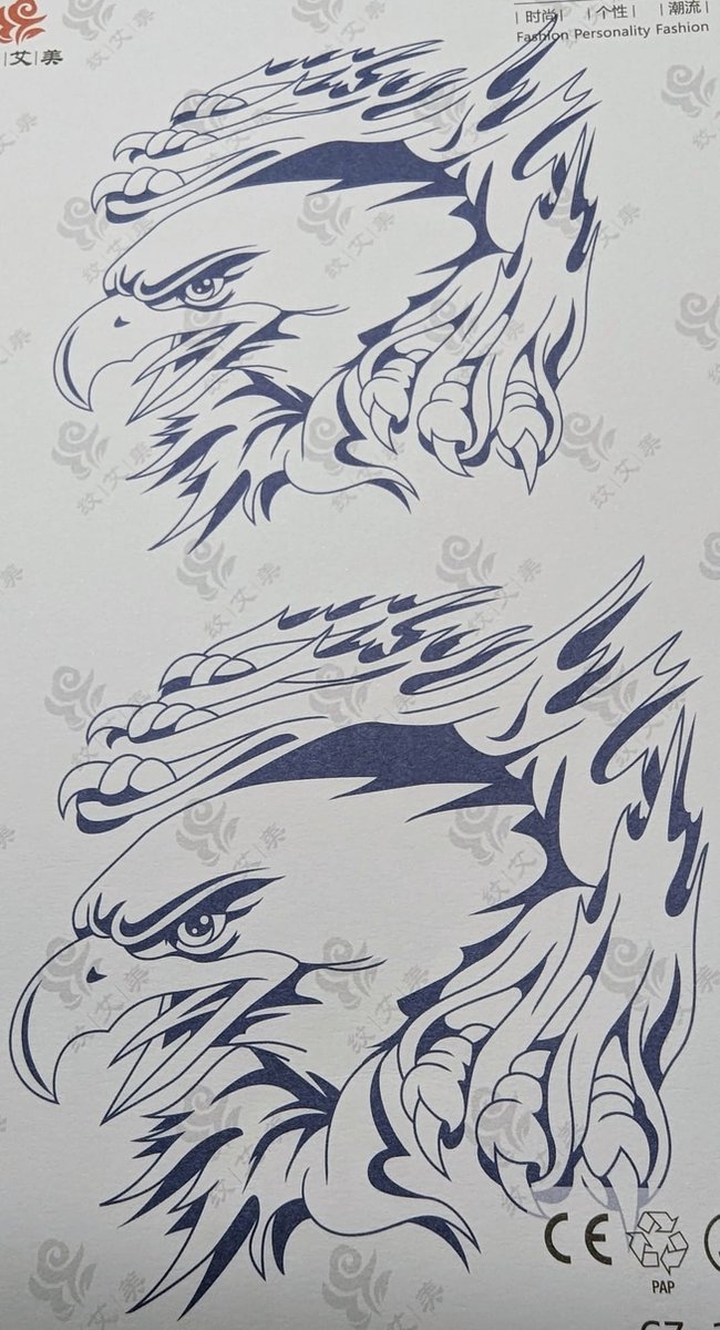 Semi-permanente tatoeage - Bijna original - Makkelijk in gebruik - Kool - Sexy - Waterbestendig - Mooie ontwerpen - Natuurlijk Veganistisch - Niet-toxisch – Duur tot 10 a 15 dagen - Door idereen te gebruiken.- 86