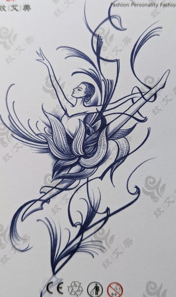 Semi-permanente tatoeage - Bijna original - Makkelijk in gebruik - Kool - Sexy - Waterbestendig - Mooie ontwerpen - Natuurlijk Veganistisch - Niet-toxisch – Duur tot 10 a 15 dagen - Door idereen te gebruiken.- A27