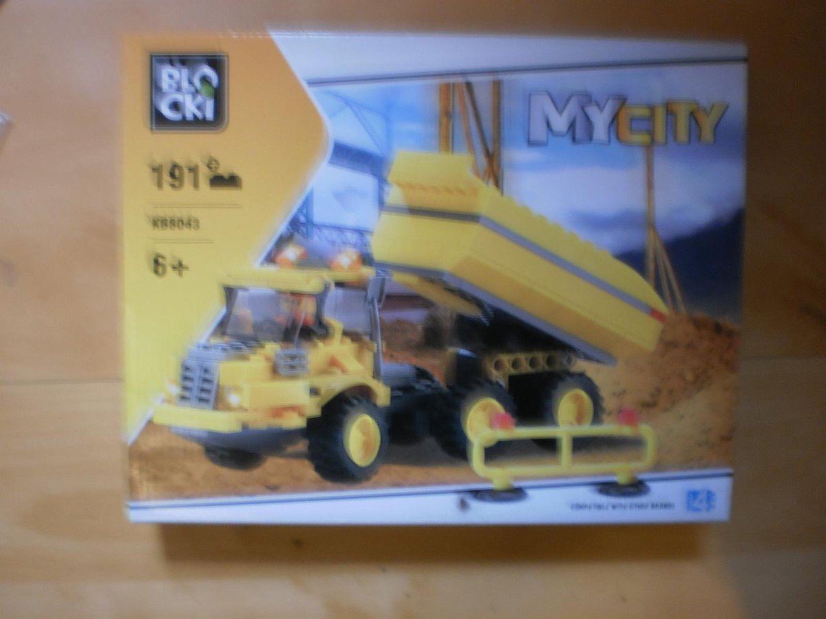 Blocki Bouwstenen Kiepwagen