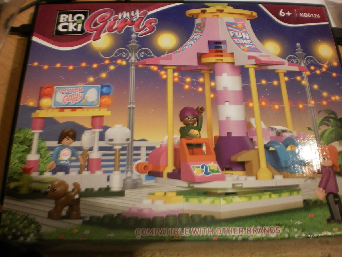 Blocki Bouwstenen My Girls Carrousel Kermis
