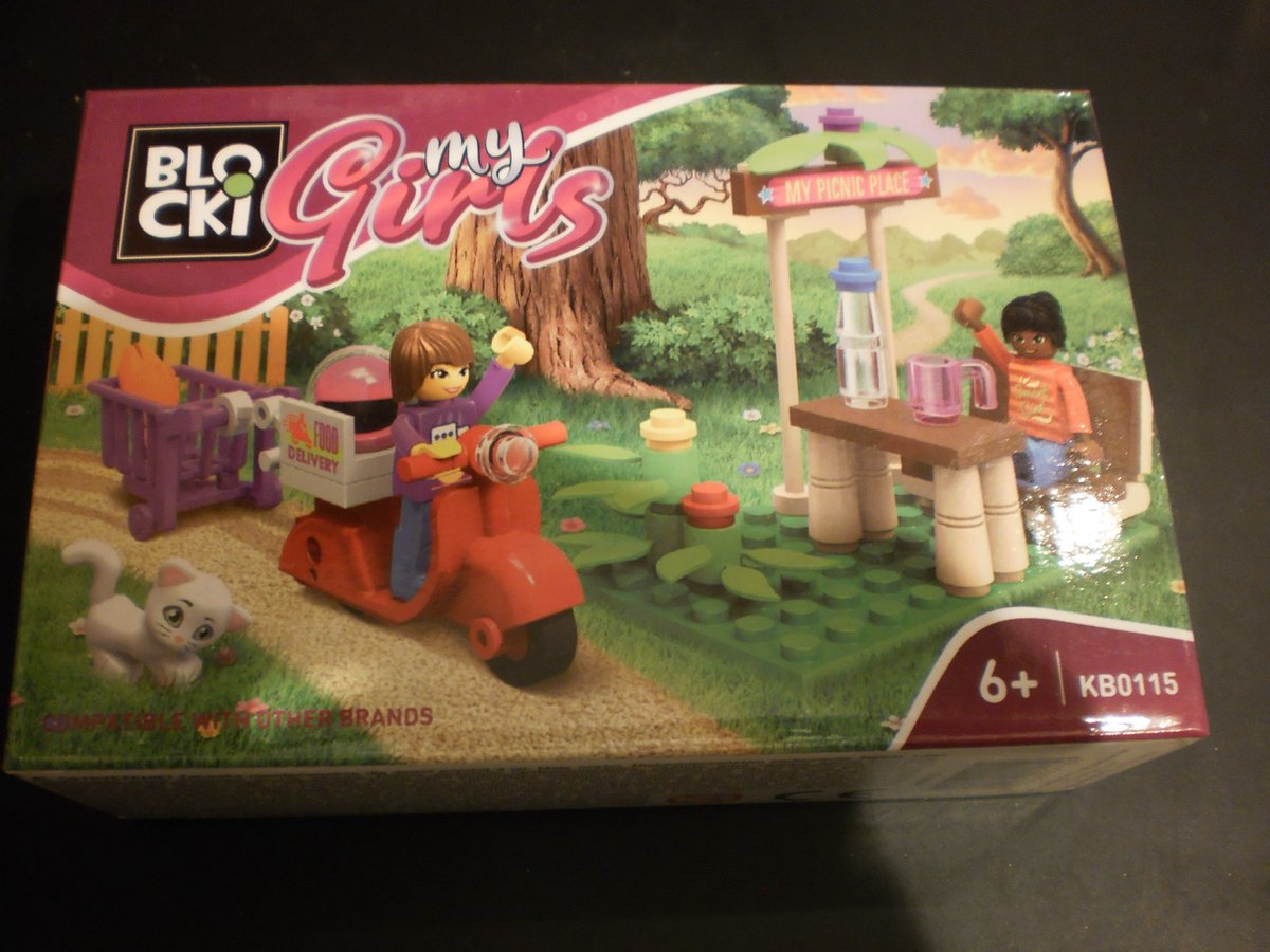 Blocki Bouwstenen My Girls Picnicsetje