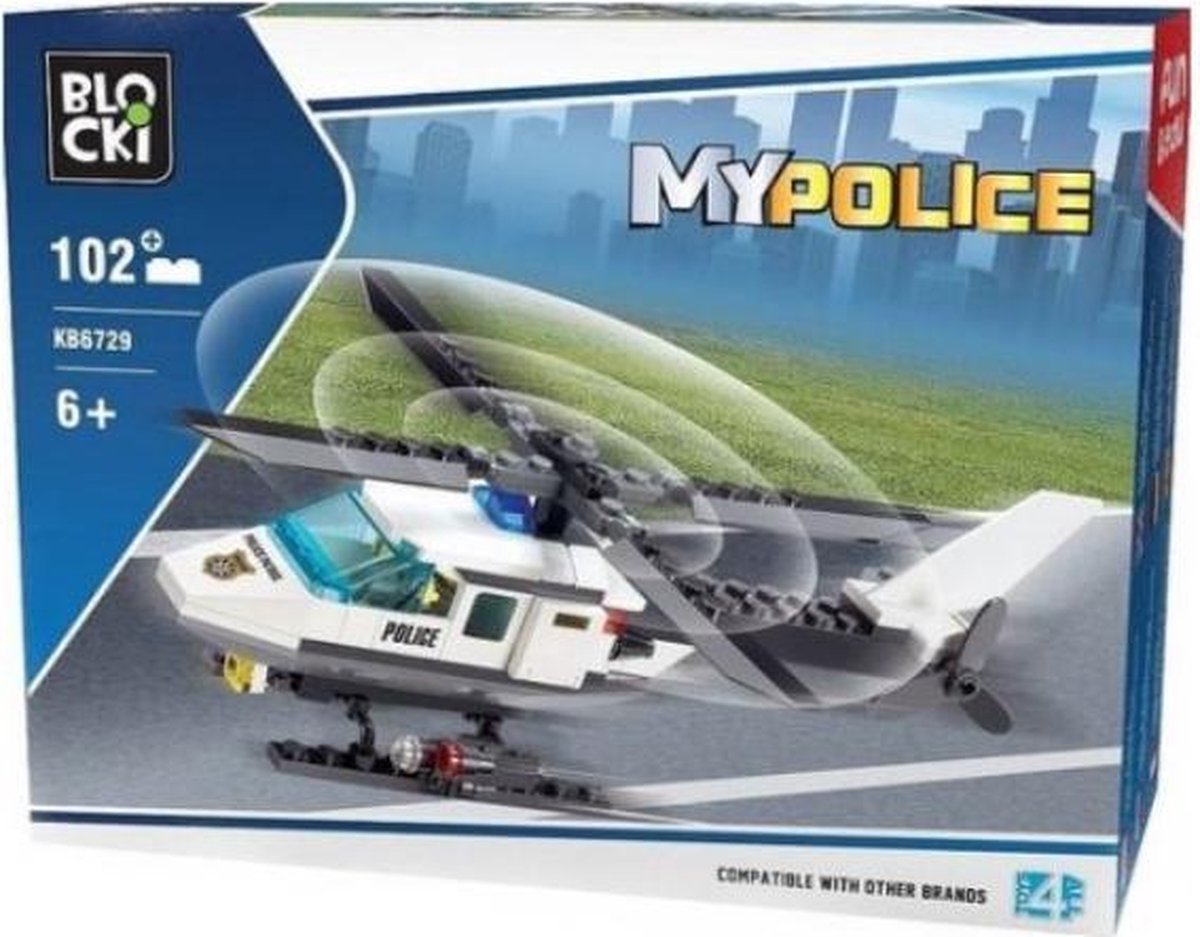 Blocki KB6729 My Police helikopter