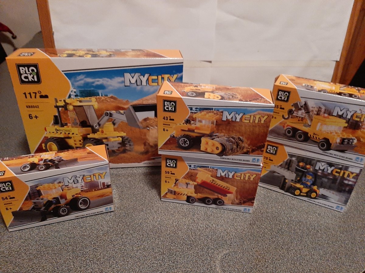 Serie Bouwvoertuigen KB8038