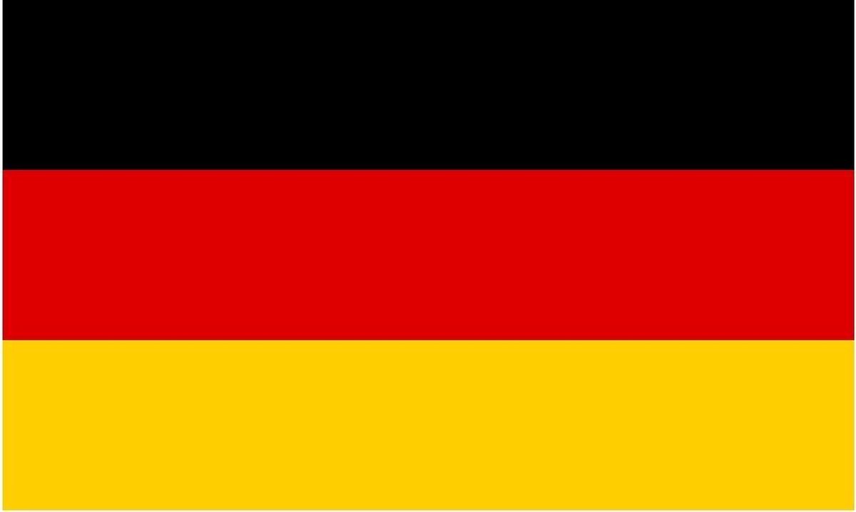 Duitse vlag 150x225 cm