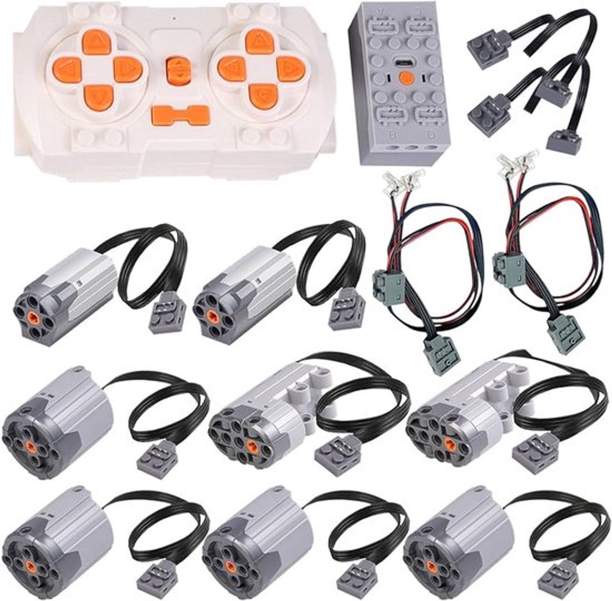 brickparts.nl - Universele Motorset (B) -voor Cada - Mould king - Lego - Reobrix - En de rest van de merken?