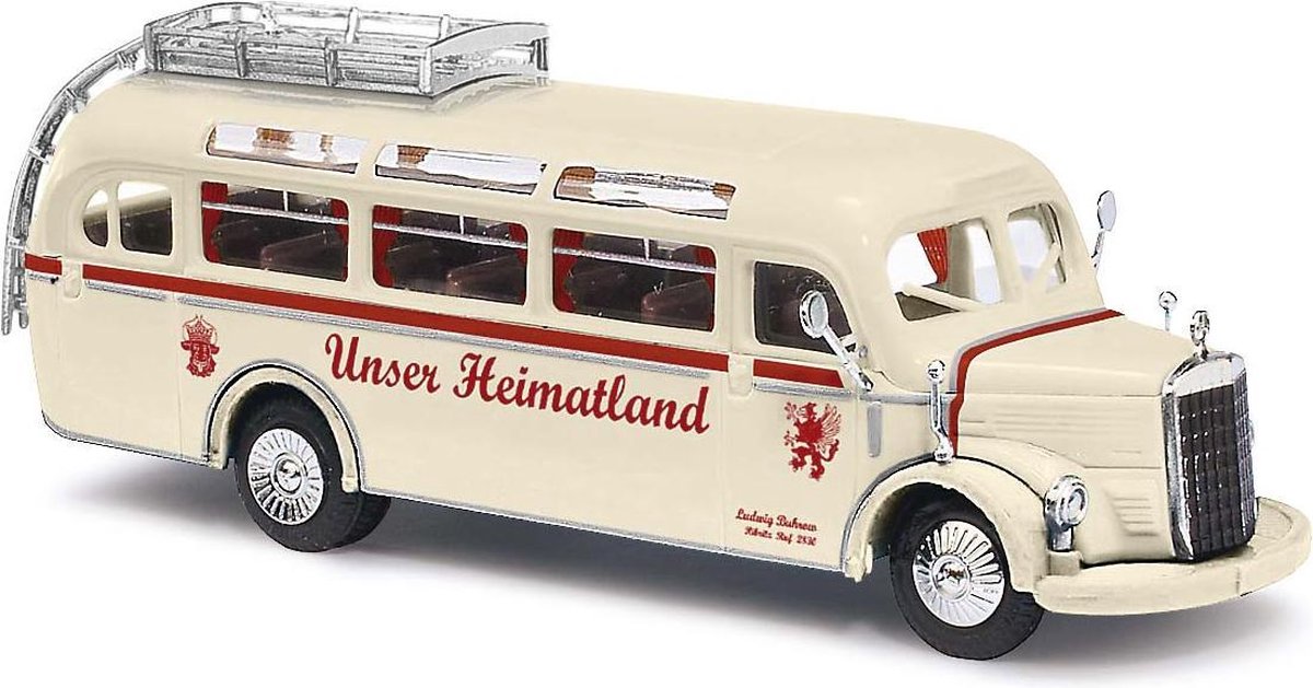Busch - Mercedes O-3500 Heimatland (3/19) *-Model speelgoed / kits / sets / accessoires voor kinderen om te bouwen (hobbys en creatief speelgoed voor kinderen)
