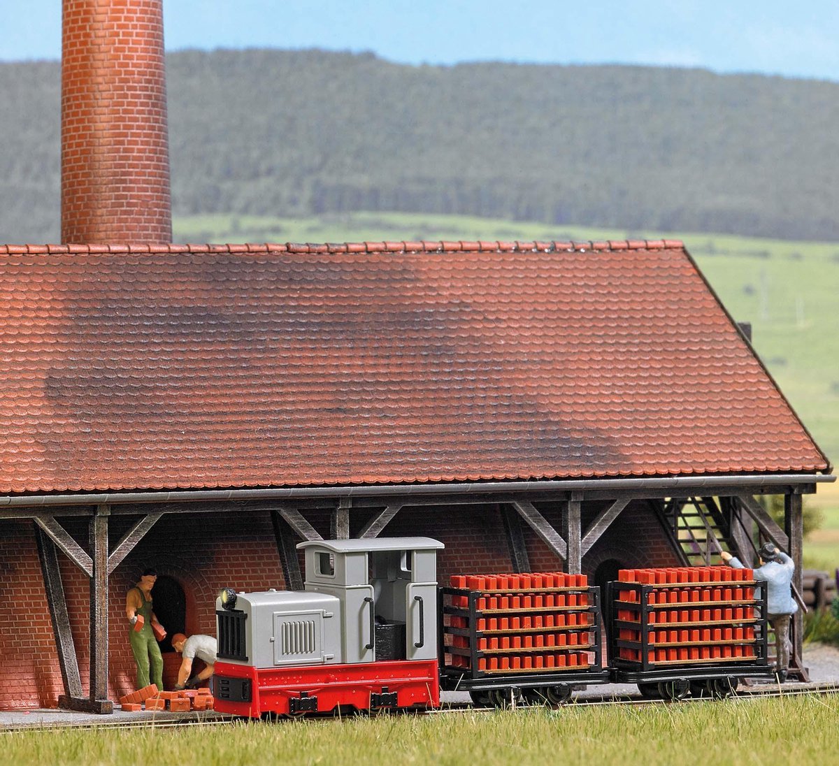 Busch - Start-set Ziegeltransport (7/20) * - BU12014 - modelbouwsets, hobbybouwspeelgoed voor kinderen, modelverf en accessoires