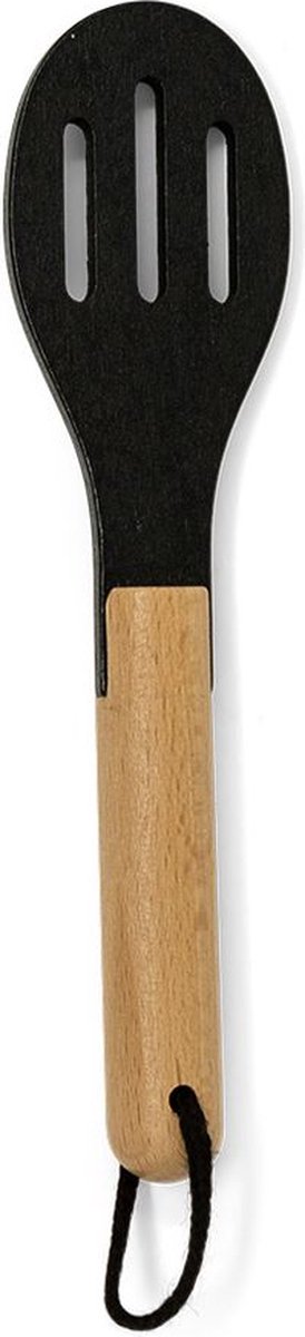 Houten speelgoed lepel met sleuven